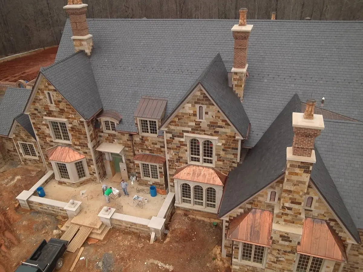 Craftsman Roofing Slate Roof Repair project in Burbank